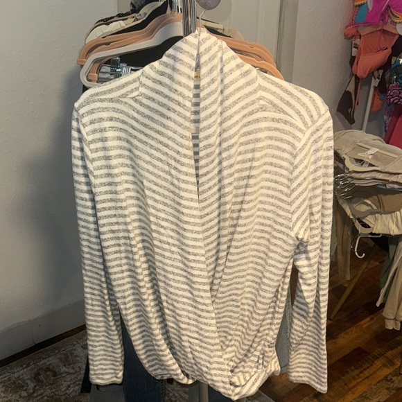 Striped Gray Women's Jacket - Picture 1 of 1